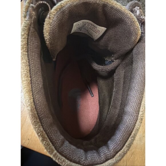 The North Face Bridgeton Chukka Boots Mens 11.5Brown Leather Ankle Top NF0A2T4B